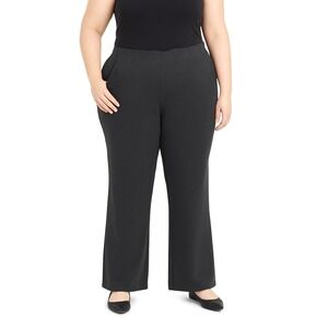 Universal Standard Dark Gray Pull-on PONTE Pants Large‎ 22-24 Plus Monochrome